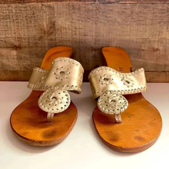 Jack Rogers Hamptons Mid Wedge Sandals - Picture 4 of 8